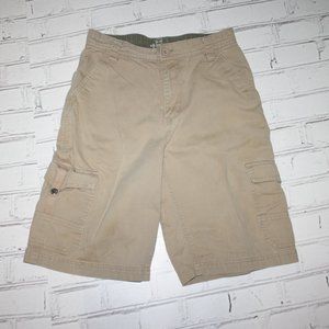 🦴🩳🌾 Skull Boards Cargo Shorts · Size 16 (Boys)